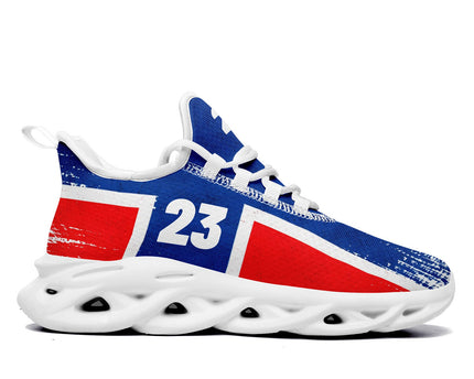 Custom 2026 World Cup Norway Sneakers DIY Country Flag Running Shoes Lightweight Sport Shoes