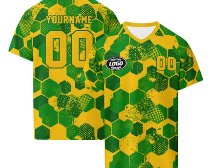 Custom 2026 World Cup Brazil Jersey Sneakers and Hat Combo Offer