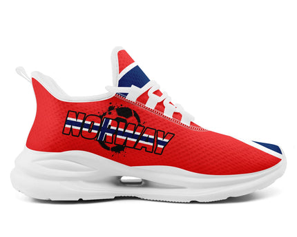 Custom 2026 World Cup Norway Sneakers DIY Country Flag Running Shoes Lightweight Sport Shoes