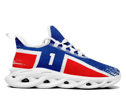 Custom 2026 World Cup Norway Sneakers DIY Country Flag Running Shoes Lightweight Sport Shoes