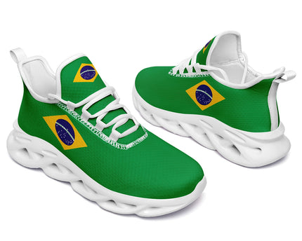 Custom 2026 World Cup Brazil Sneakers DIY Country Flag Running Shoes
