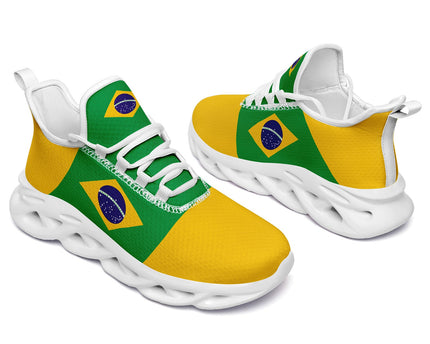 Custom 2026 World Cup Brazil Sneakers DIY Country Flag Running Shoes