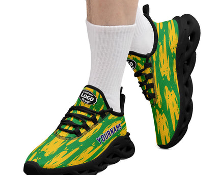 Custom 2026 World Cup Brazil Sneakers DIY Country Flag Running Shoes
