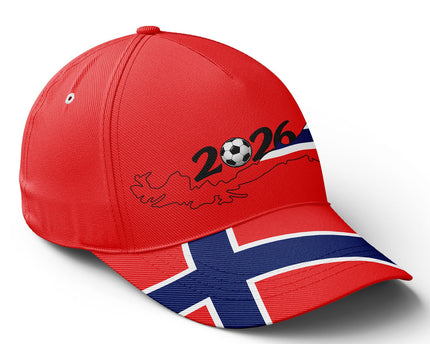 Personalized Norway World Cup 2026 Soccer Fan Hat