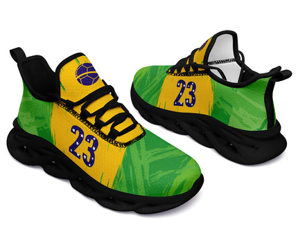 Custom 2026 World Cup Brazil Sneakers DIY Country Flag Running Shoes