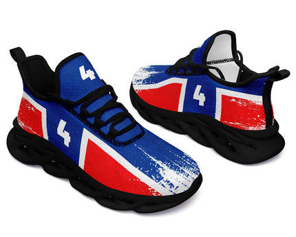 Custom 2026 World Cup Norway Sneakers DIY Country Flag Running Shoes Lightweight Sport Shoes