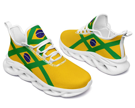 Custom 2026 World Cup Brazil Sneakers DIY Country Flag Running Shoes