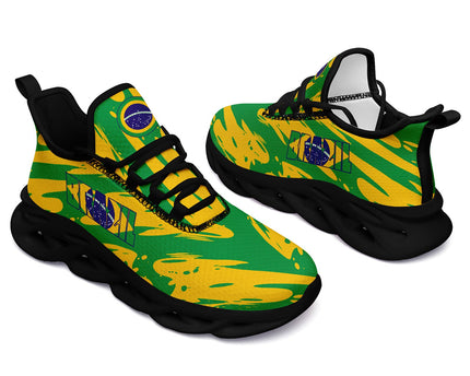 Custom 2026 World Cup Brazil Sneakers DIY Country Flag Running Shoes