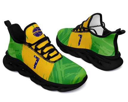 Custom 2026 World Cup Brazil Sneakers DIY Country Flag Running Shoes