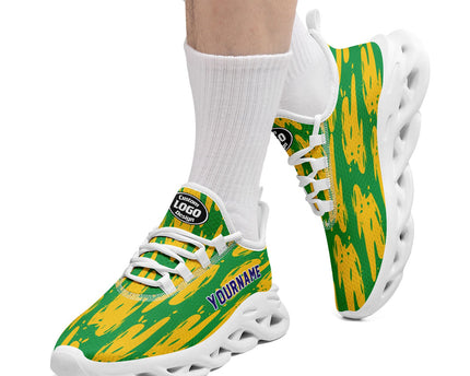 Custom 2026 World Cup Brazil Sneakers DIY Country Flag Running Shoes