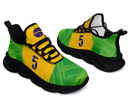 Custom 2026 World Cup Brazil Sneakers DIY Country Flag Running Shoes