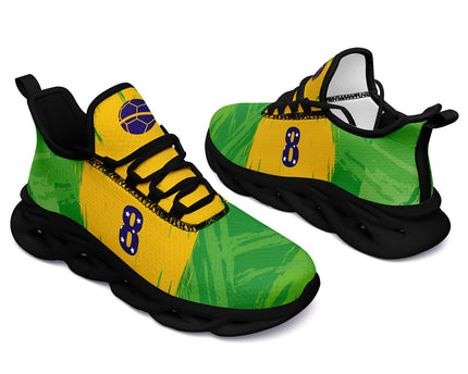 Custom 2026 World Cup Brazil Sneakers DIY Country Flag Running Shoes