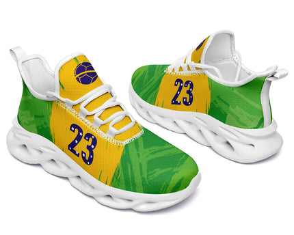 Custom 2026 World Cup Brazil Sneakers DIY Country Flag Running Shoes