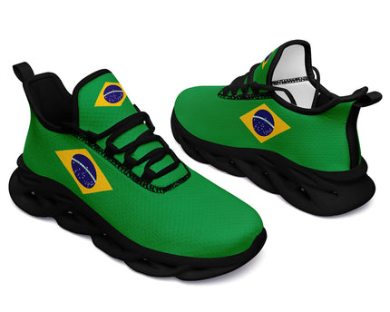 Custom 2026 World Cup Brazil Sneakers DIY Country Flag Running Shoes
