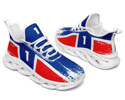 Custom 2026 World Cup Norway Sneakers DIY Country Flag Running Shoes Lightweight Sport Shoes