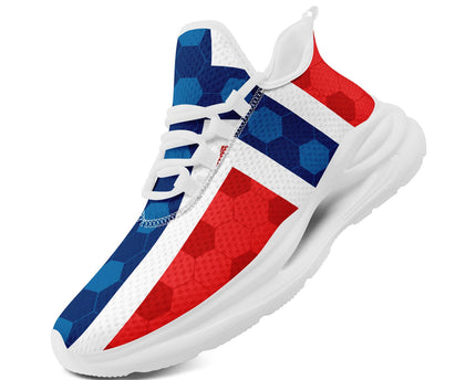 Custom 2026 World Cup Norway Sneakers DIY Country Flag Running Shoes Lightweight Sport Shoes
