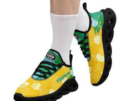 Custom 2026 World Cup Brazil Sneakers DIY Country Flag Running Shoes