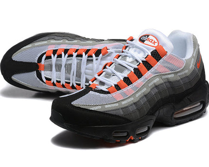 Men's Undefeated x Nike Air Max 95 'Orange' Shoes