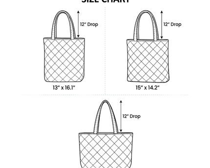World Cup 2026 Quilted Tote Bag Gift for Soccer Fans