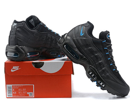 Men's Nike Air Max 95 Black Blue Shoes