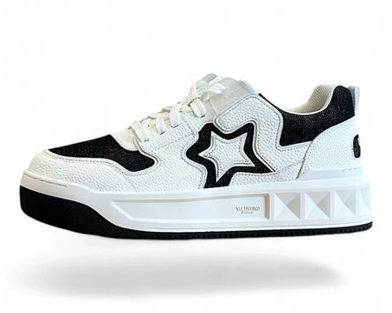 Men's Valentino Garavani VL7N Black And White Sneakers
