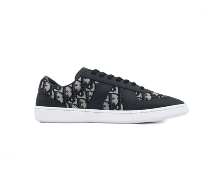 Men's Dior B01 Matchpoint White And Black Print Sneakers