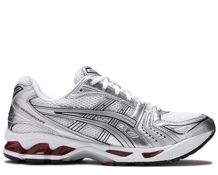 Men's  Asics Gel Kayano 14 'Pure Silver Red' Shoes