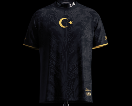 Turkiye Heritage Jersey (2026WC Edition) - Black