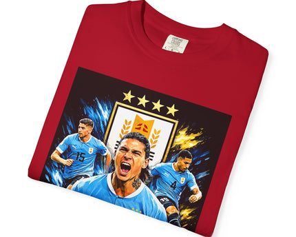Uruguay National Team Soccer Shirt, World Cup 2026 Tee, Uruguay Flag