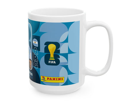 Argentina Soccer Player Alejandro Garnacho Ceramic Mug — Coffee Cup, World Cup 2026