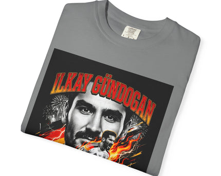 Ilkay Gundogan Soccer Player Graphic T-Shirt, 2026 World Cup Back Print, Germany Flag