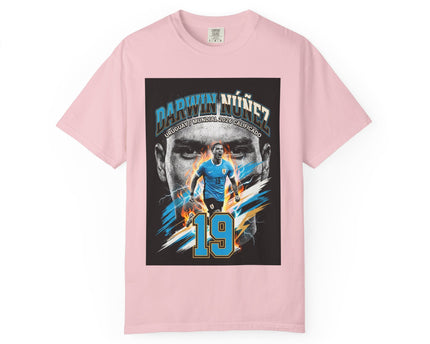Darwin Nunez 19 Soccer Player T-Shirt, 2026 World Cup Tee, Uruguay Flag