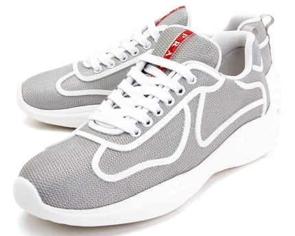 Men's Prada America's Cup Gray Sneakers