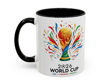 Argentina Vamos Argentina Mug , Accent Coffee Mug, Flag Text Design