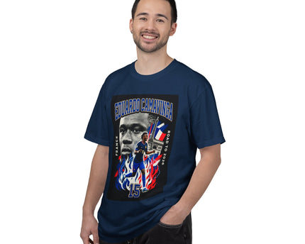 Eduardo Camavinga Soccer Player T-Shirt, 2026 World Cup Back Print, France Soccer T-shirt
