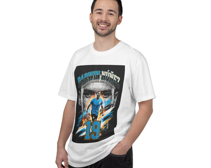 Darwin Nunez 19 Soccer Player T-Shirt, 2026 World Cup Tee, Uruguay Flag