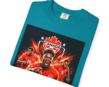 Team Canada Soccer World Cup 2026 T-Shirt, Canada Football Tee, Canada Flag