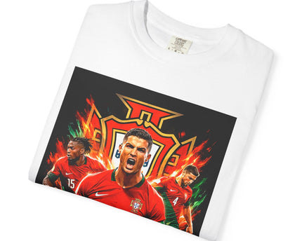 Portugal Football Poster T-Shirt, Ronaldo Mundo 2026 World Cup, CR7, Portugal Flag