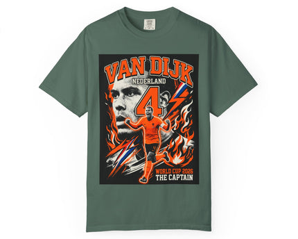 Netherlands Football Captain Shirt, World Cup 2026 Soccer Tee, Netherlands flag