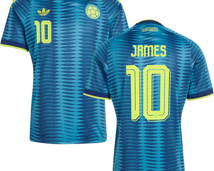 James Rodriguez Colombia World Cup 2026 Away Jersey - Blue