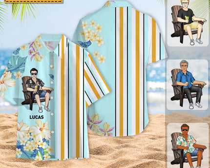 Cool Man Summer Hawaii Cool Customization - Summer Hawaiian shirt - Personalized Customized Hawaiian shirt