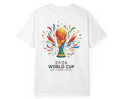 Colombia Seleccion Soccer Player Poster T-Shirt, 2026 World Cup Back Logo,Colombia Flag