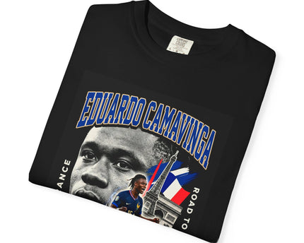 Eduardo Camavinga Soccer Player T-Shirt, 2026 World Cup Back Print, France Soccer T-shirt