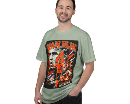 Netherlands Football Captain Shirt, World Cup 2026 Soccer Tee, Netherlands flag