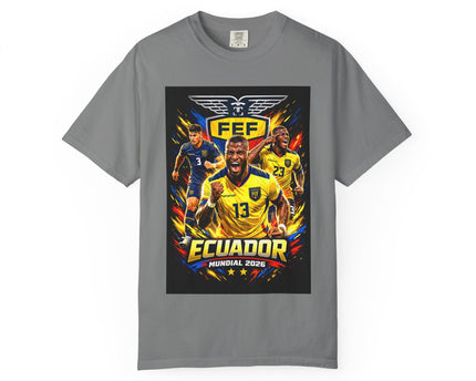 Ecuador Soccer Players T-Shirt, 2026 World Cup Team Tee, Ecuador Flag