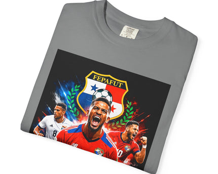 Panama Soccer Players T-shirt, 2026 World Cup Back Print,Panama Flag