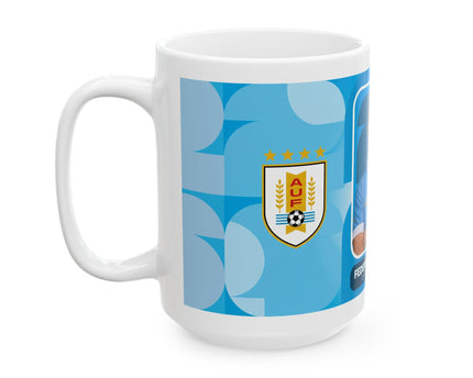 Federico Valverde Uruguay Football Player Ceramic Mug – Soccer Fan Collectible, World Cup 2026