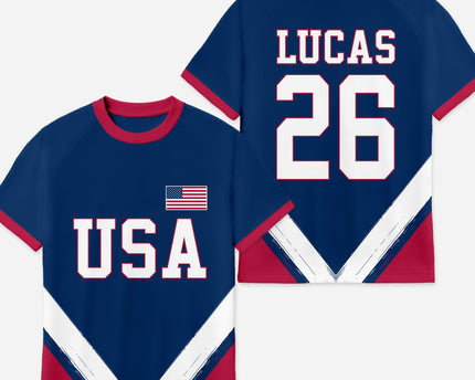 Personalized National Team Soccer Jersey - Gifts for Soccer Fans