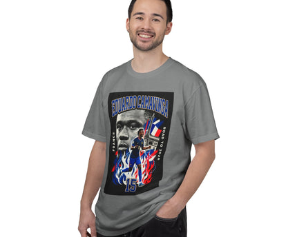 Eduardo Camavinga Soccer Player T-Shirt, 2026 World Cup Back Print, France Soccer T-shirt