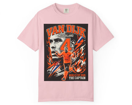 Netherlands Football Captain Shirt, World Cup 2026 Soccer Tee, Netherlands flag